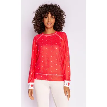 Dámské pyžamo PJ Salvage Rot 4001895 10 (S)