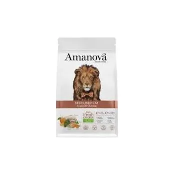 Krmivo pro kočku Amanova Cat Sterilised Chicken & Quinoa LG 6 kg