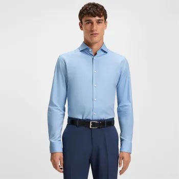 Pánská košile Košile Boss Light Blue 3627916 17.7