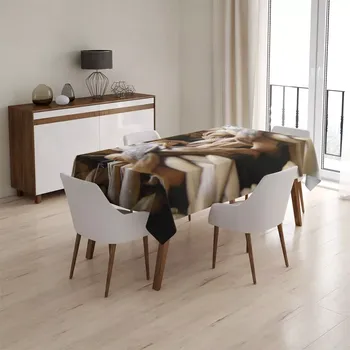 ubrus Sablio Ubrus Banánové listí: 90x90 cm