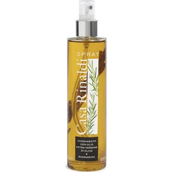 Rostlinný olej Casa Rinaldi - Condimento con Olio extra vergine di oliva e rosmarino 250 ml (spray)