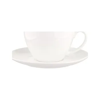 BELLA ŠÁLEK 270ML S OMÁČKOU 15CM KRÉMOVÝ PORCELÁN S PÁSEM NOVINKA