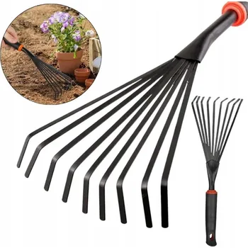 Hrábě HRÁBĚ HRÁBĚ ZAHRADNÍ KOVOVÉ VĚJÍŘOVITÉ DRÁPKOVÉ ZAHRADNÍ NÁŘADÍ