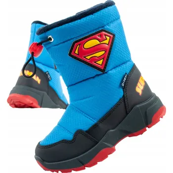 Dívčí zimní obuv Zimní boty sněhule dětské vel. 24 Superman teplé pro chlapce