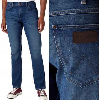 Pánské džíny Wrangler Greensboro pánské džíny rovného střihu velikost 31/30