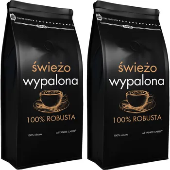 Káva Káva zrnková Arabica Yankee Caffee Káva zrnková 2000 g Arabica Robusta čerstvě pražená 2 kg 2000 g