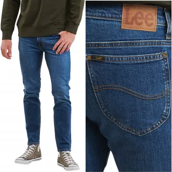 Dámské oblečení Lee RIDER SLIM On The Road mírně vypasované tmavé džíny W28 L32