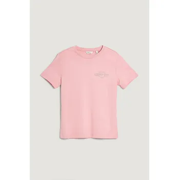 TRIČKO GANT REG TONAL SHIELD SS T-SHIRT SUMMER ROSE
