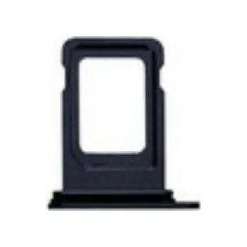 Náhradní díl pro mobilní telefon Apple iPhone 14 držák SIM karty černý