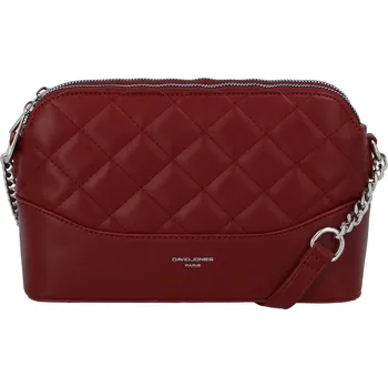 Kabelka Dámská crossbody kabelka vínová - David Jones Sunny vínová