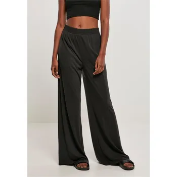 Ladies Modal Wide Leg Pants - black M