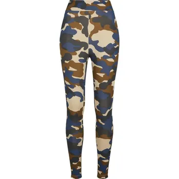 Dámské legíny Ladies High Waist Camo Tech Leggings - summerolive camo XL