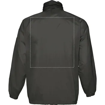 Dámská větrovka SURF Unisex větrovka 20 BACK, 400x350mm Sítotisk, 3 barvy