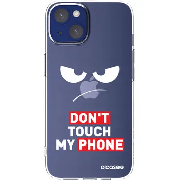 Pouzdro na mobilní telefon Picasee silikonový průhledný obal pro Apple iPhone 14 - Angry Eyes - Transparent