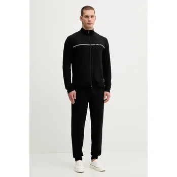 Tepláková souprava BOSS Bamboo Long Set 50535856 černá 99X, vel. XL