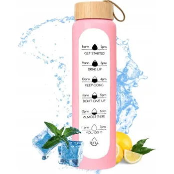 Láhev Hydrate Heroes 1000 ml růžová