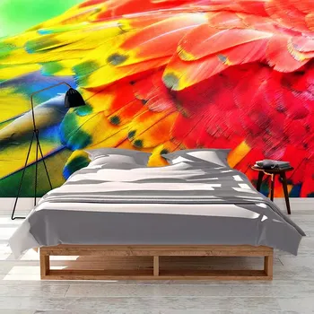 Tapeta Sablio Tapeta Barevné peří 2 - 125x75 cm