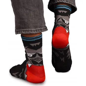 Dámské ponožky Černé Ponožky YOCLUB velikosti 39-42