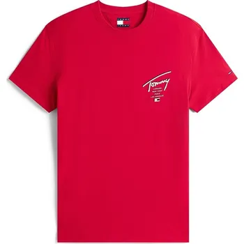 Pánské oblečení Tričko Tommy Jeans Bohemian Rose 1396753 S