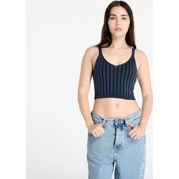 Top Calvin Klein Jeans Plated Sweater Bralette Blue M