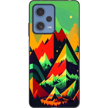 Pouzdro na mobilní telefon Picasee silikonový černý obal pro Xiaomi Redmi Note 12 Pro 5G - Toronto