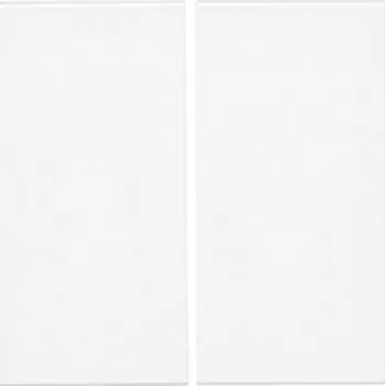 vypínač Kryt k přístrojům spínačů a tlačítek, Simon 55 TKW6/2/X/111, bílá