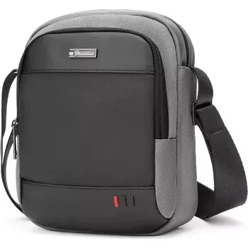 Arctic Hunter pánská taška přes rameno Urbano Šedý 4L