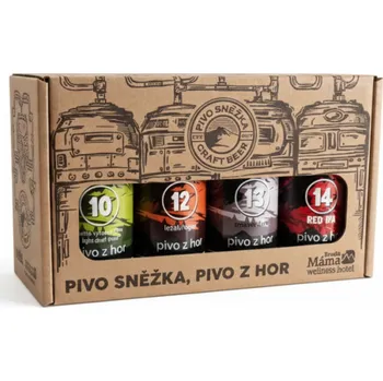 Dárková krabička Dárkový pivní set plechovky