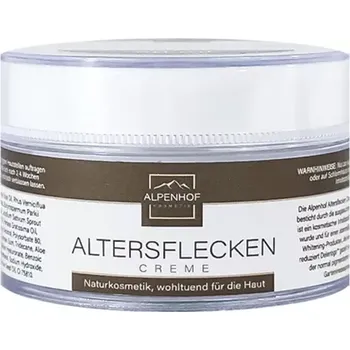 Alpenhof Altersflecken krém proti pigmentovým skvrnám 50 ml