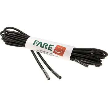 Tkaničky do bot Šněrovadlo elastické - 80 cm, černé