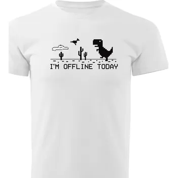 Pánské tričko Pánské tričko s kulatý výstřihem PrintExpert, velikost M