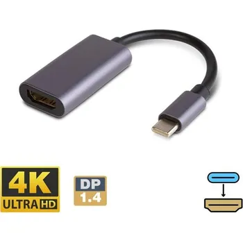 Video kabel Adaptér DELIGHT 20338 USB-C/HDMI 0,16m 4K