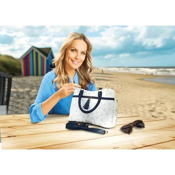 Kabelka 3Pagen Dámská kabelka Amsterdam mix barev