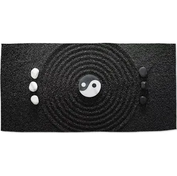 Osuška Sablio Ručník Jin a jang - 30x50 cm