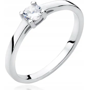 Prsten KLASICKÝ STŘÍBRNÝ PRSTÝNEK 925 se ZIRKONEM, vel.