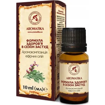 Olej Receptura Zdraví pro období nachlazení, 10 ml