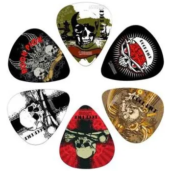 Trsátko Boston Rock Picks BRP6-100, Trsátka celuloid 6 ks 1.00