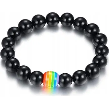 Náramek DUHOVÝ NÁRAMEK LGBT DUHA PL48 UNISEX