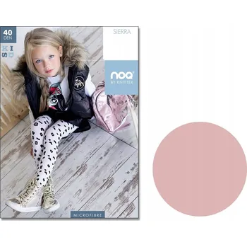 Knittex dětské punčocháče růžové polyamidové, velikost 116