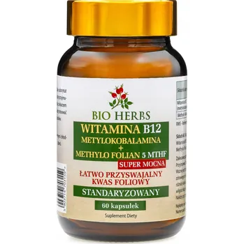 VITAMÍN B12 METYLKOBALAMIN + METYLO FOLÁT STANDARDNÍ 60 KAPSLÍ