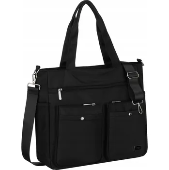 Kabelka Peterson shopper kabelka polyester černá