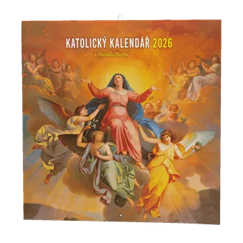Kalendář Baloušek Tisk Nástěnný kalendář Katolický s modlitbami 2026