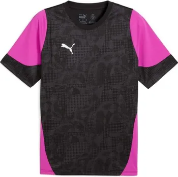 Pánské tričko Pánský dres Puma TEAMCUP TRAINING JERSEY TEE M Černá, Růžová, Bílá