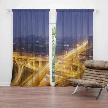 Závěs Sablio Závěs Křižovatka: 2ks 140x250cm