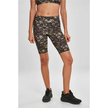Pánské kraťasy Ladies High Waist Camo Tech Cycle Shorts - wood digital camo L