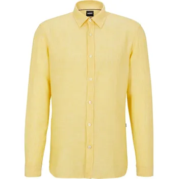 Pánská košile Košile Boss Bright Yellow 7575279 2XL