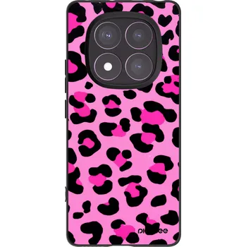 Pouzdro na mobilní telefon Picasee silikonový černý obal pro Xiaomi Redmi Note 14 Pro 4G - Pink Tiger