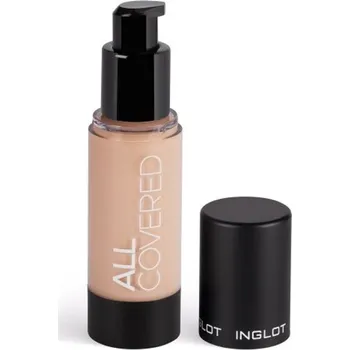 Přípravek na tvář Inglot - All Covered Face Foundation Make-upy 35 ml Světle hnědá unisex