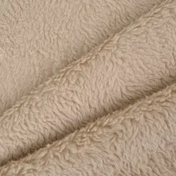 Bavlněný beránek / sherpa barva taupe