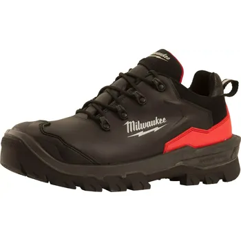 Pracovní obuv Bezpečnostní obuv, vodoodpudivá kůže nubuk, polobotky Milwaukee Armourtred™ 1L110111W ESD HRO SC FO LG SR černá barva (vel.41), 4932493755 (MI4932493755)